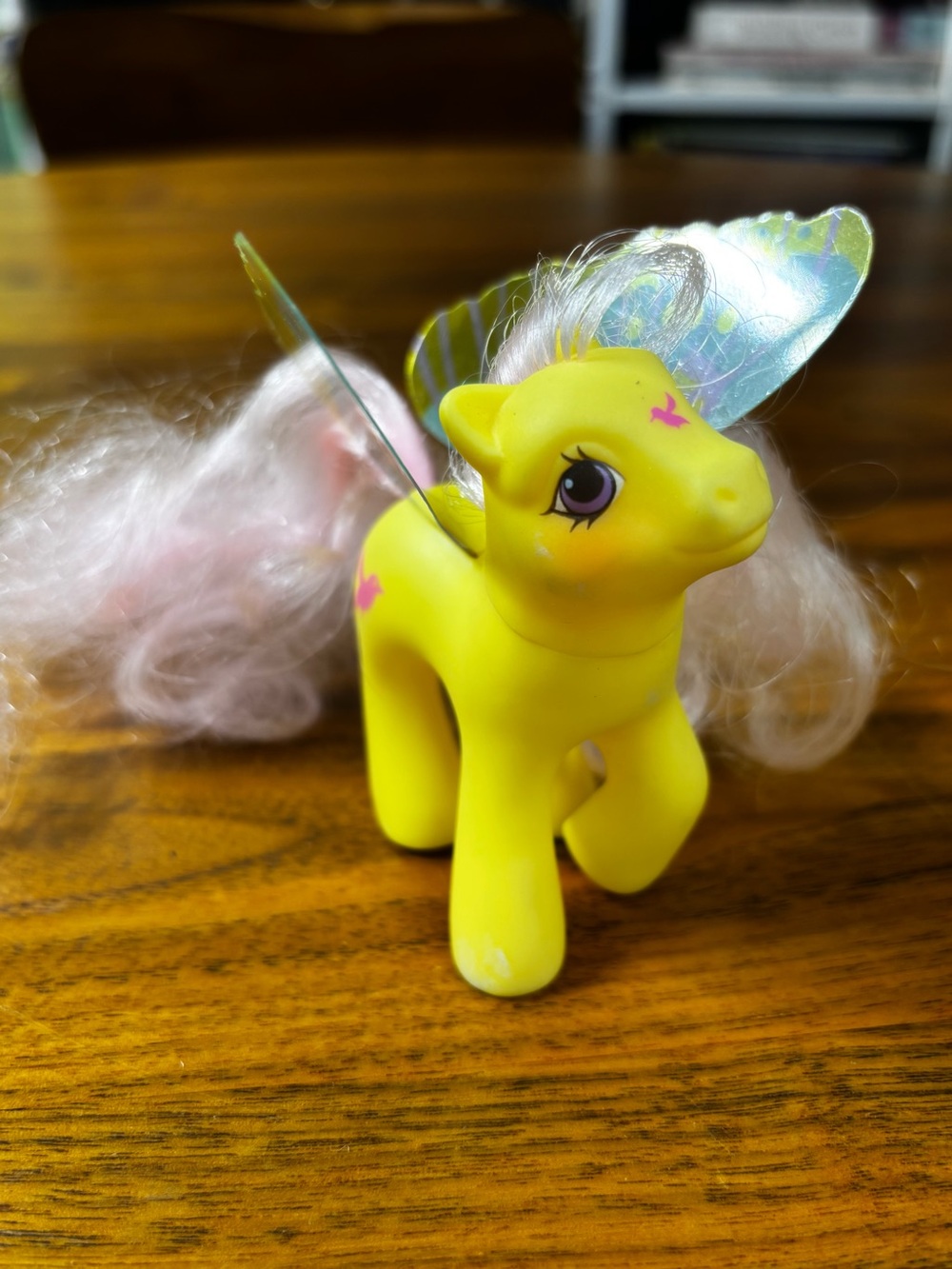 Hasbro My Little Pony 1988 Summer Wing Little Flitter baby pony